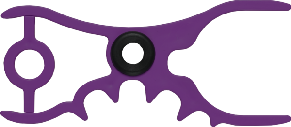 Large Bullseye Bridge & Jump Caddy - Purple